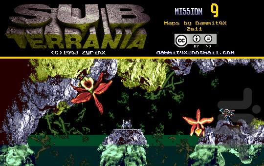 Sub-Terrania - Gameplay image of android game