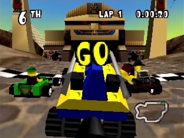 Lego cheap racers game