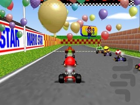 Mario Kart - Gameplay image of android game