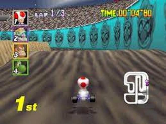 Mario Kart - Gameplay image of android game