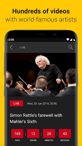 Berliner Philharmoniker - عکس برنامه موبایلی اندروید