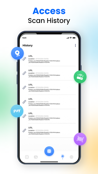 Smart QR Scan - Biz Card Maker - عکس برنامه موبایلی اندروید