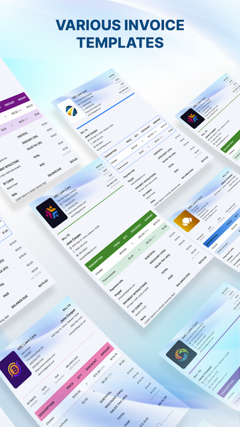 Smart Invoice & Estimate Maker - عکس برنامه موبایلی اندروید
