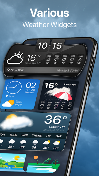 Weather Live - Daily & Radar - عکس برنامه موبایلی اندروید