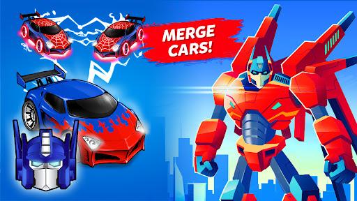 Robot Merge Master: Car Games - عکس بازی موبایلی اندروید