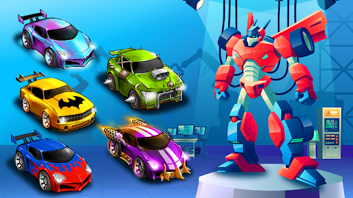 Robot Merge Master: Car Games - عکس بازی موبایلی اندروید
