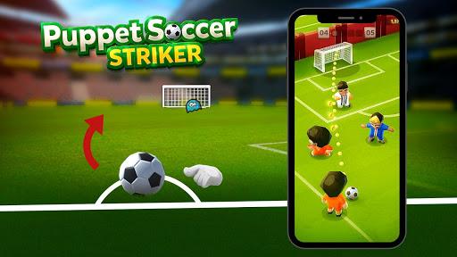 Puppet Soccer Striker: Football Star Kick - Gameplay image of android game