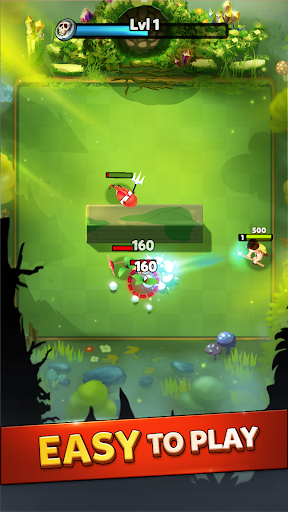 Mage Legends: Wizard Archer - Gameplay image of android game