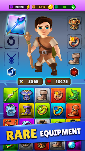 Mage Legends: Wizard Archer - Gameplay image of android game