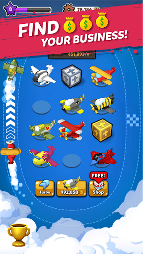 Merge AirPlane: Plane Merger - Gameplay image of android game