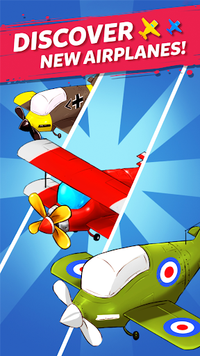 Merge AirPlane: Plane Merger - Gameplay image of android game