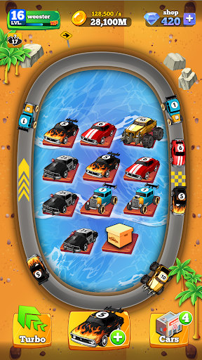 Merge Muscle Car: Cars Merger - Gameplay image of android game