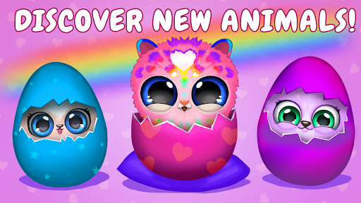 Merge Fluffy Animals: Egg pets - عکس بازی موبایلی اندروید