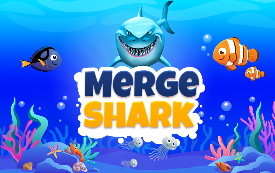 Merge Shark: Idle Shark Games - عکس بازی موبایلی اندروید