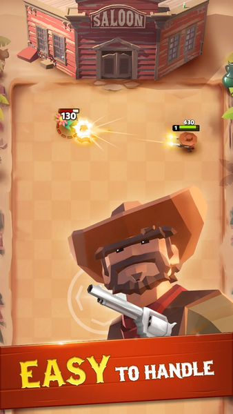 Wild West Hero: Cowboy RPG - Gameplay image of android game