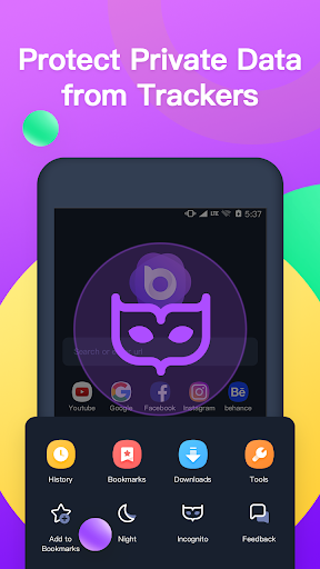 Nox Browser - Fast & Safe - Image screenshot of android app