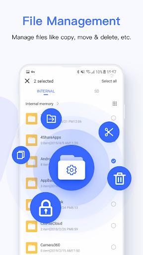 Nox File Manager - file explorer, safe & efficient - عکس برنامه موبایلی اندروید