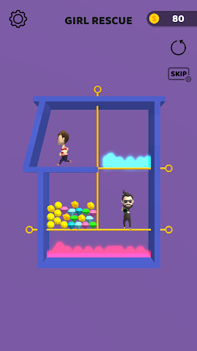 Pin Rescue-Pull the pin game! - عکس بازی موبایلی اندروید