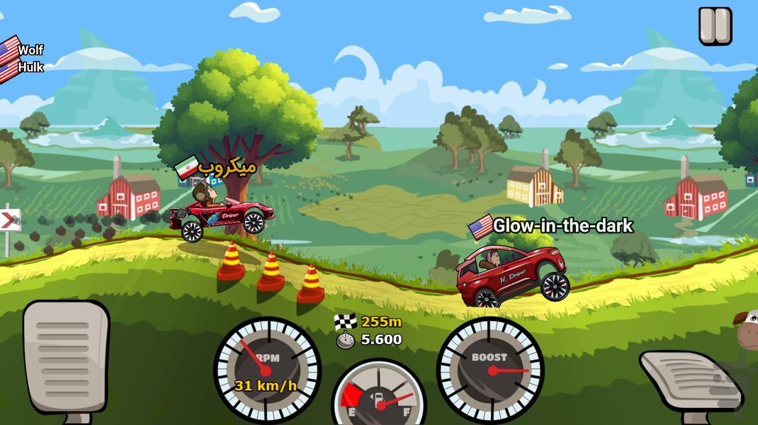 هوشنگ درایور، رانندگی، مسابقه - عکس بازی موبایلی اندروید