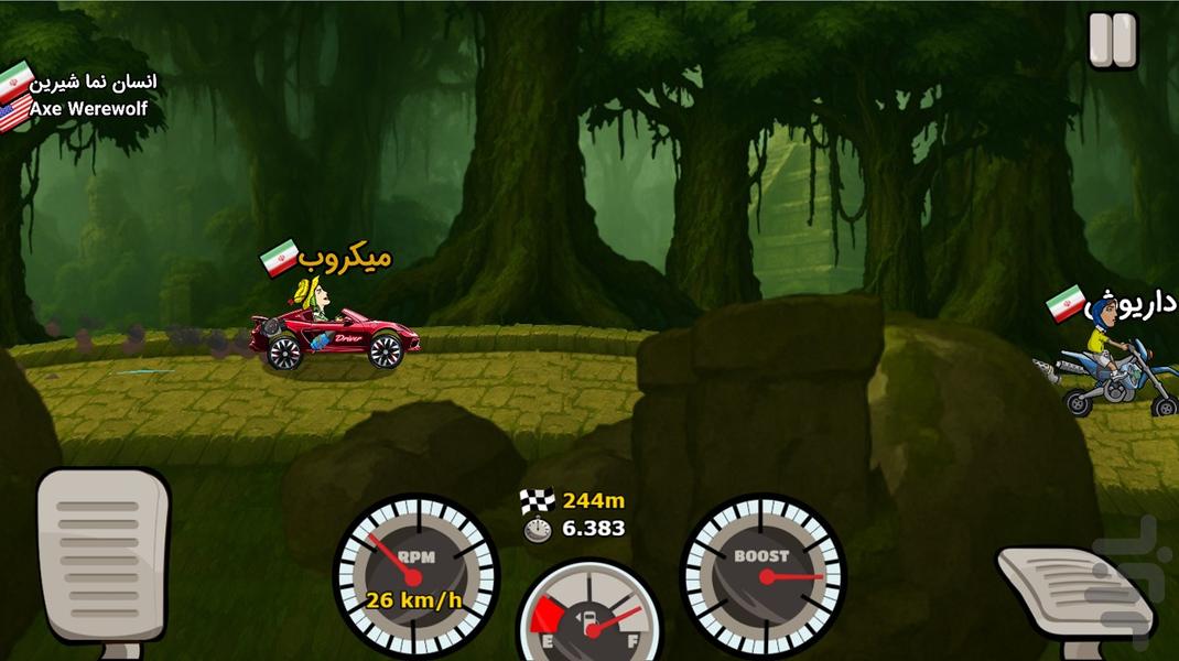 هوشنگ درایور، رانندگی، مسابقه - عکس بازی موبایلی اندروید