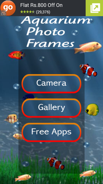 Aquarium Photo Frames : aquari - عکس برنامه موبایلی اندروید