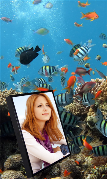 Aquarium Photo Frames : aquari - عکس برنامه موبایلی اندروید