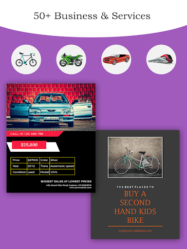 Ad Maker: Advertisement Maker - عکس برنامه موبایلی اندروید