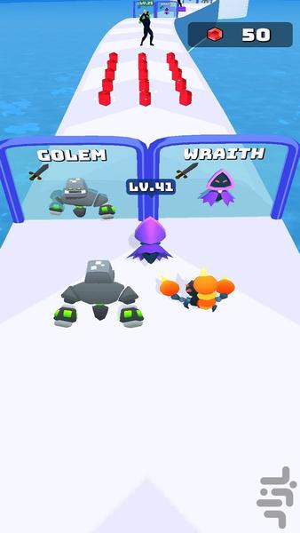 Monster Merge Battle - Gameplay image of android game