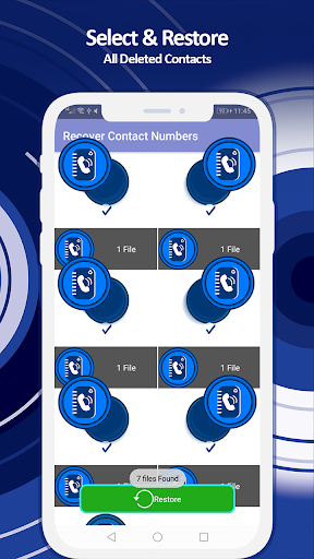 Contact recovery app 2021 - Image screenshot of android app