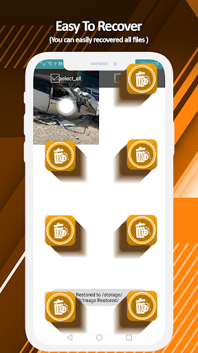 Deleted all files recovery app - Image screenshot of android app