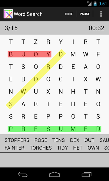 Word Search - عکس بازی موبایلی اندروید