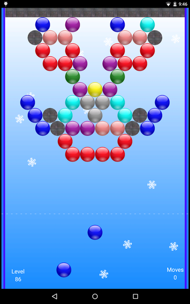 Bubble Shooting - Xmas - Gameplay image of android game