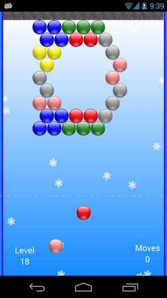 Bubble Shooting - Xmas - Gameplay image of android game