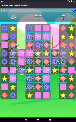 Bubble Blend - Match 3 Game - Gameplay image of android game