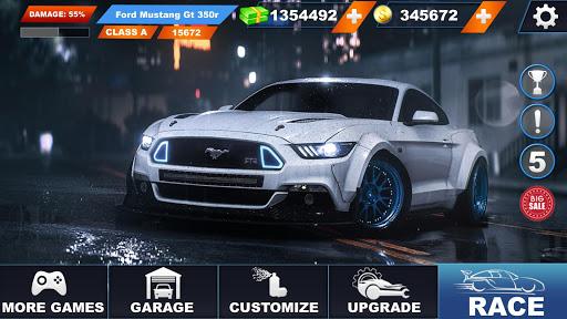 Mustang GT 350r Stunts & Drift - Image screenshot of android app