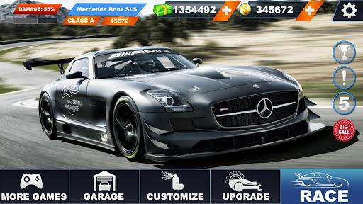 Benz SLS AMG: Extreme City Stunts Drive & Drifts - عکس بازی موبایلی اندروید