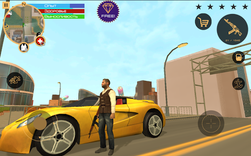 Grand Vegas Crime - Gameplay image of android game
