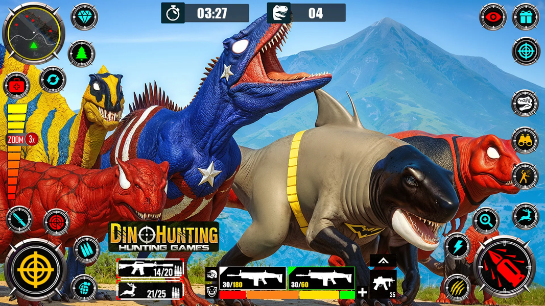 Dinosaur Games Family Life Sim - Gameplay image of android game