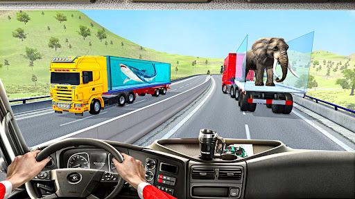 US Wild Animal Transport Truck - Gameplay image of android game