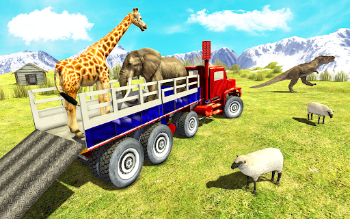 US Wild Animal Transport Truck - Gameplay image of android game