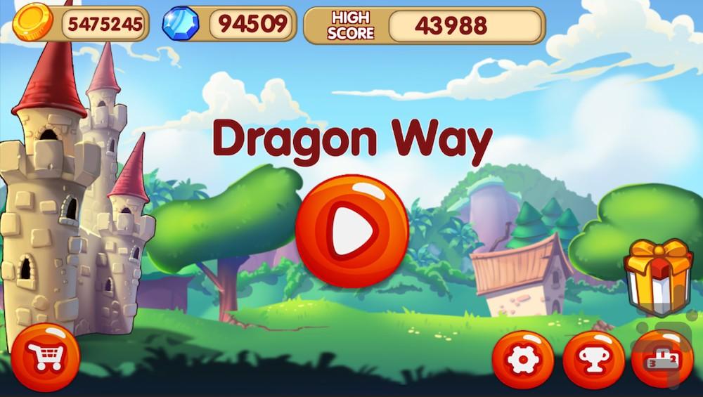 Dragon Way - Gameplay image of android game