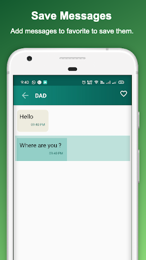 Whats Unseen: Status saver and recover delete text - Image screenshot of android app