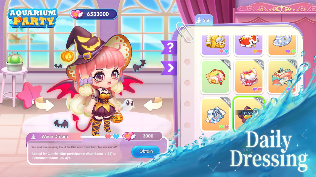 Aquarium Party - عکس بازی موبایلی اندروید