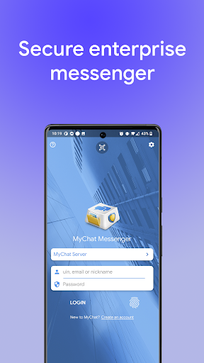 MyChat: messenger for office - Image screenshot of android app