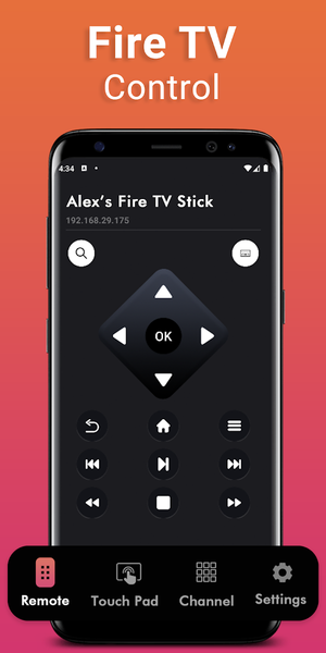 Remote for Fire TV: Fire Stick - عکس برنامه موبایلی اندروید