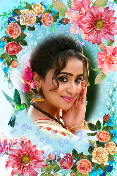 Lovely Flower Photo Frame - عکس برنامه موبایلی اندروید