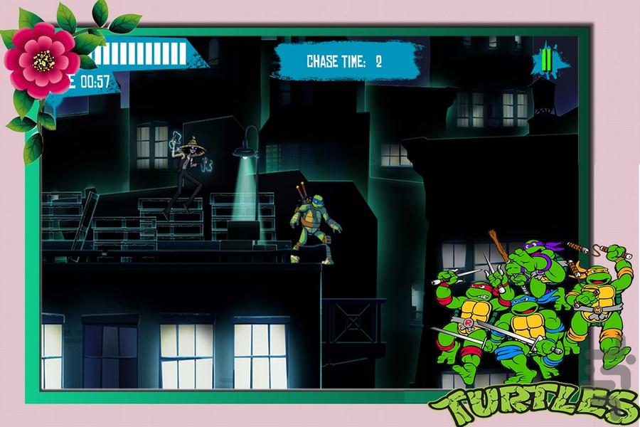 بازی لاک پشت های نینجا - عکس بازی موبایلی اندروید