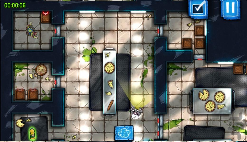 بازی لاک‌پشت‌های نینجا - Gameplay image of android game