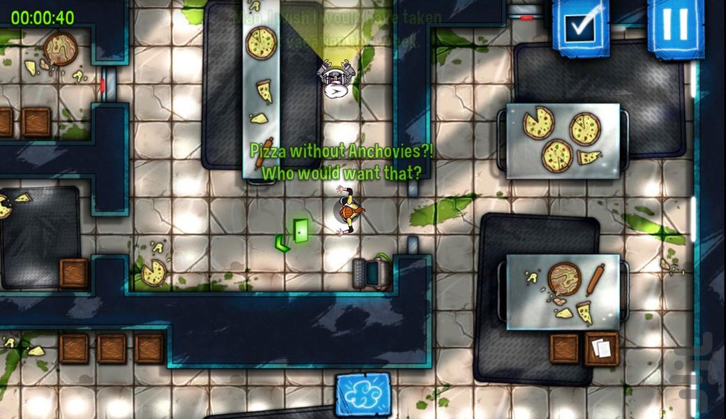 بازی لاک‌پشت‌های نینجا - Gameplay image of android game