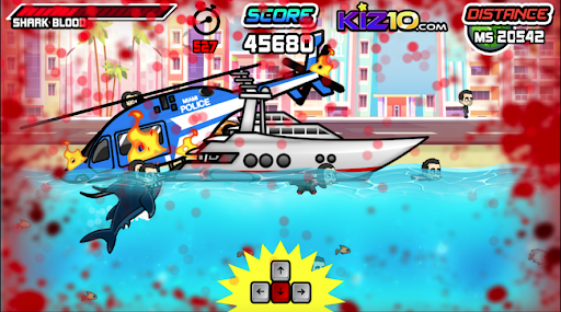 ANGRY FAT SHARK MIAMI - Shark games for adults - عکس برنامه موبایلی اندروید